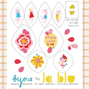 Bijoux Mix - Panel para cortar y coser