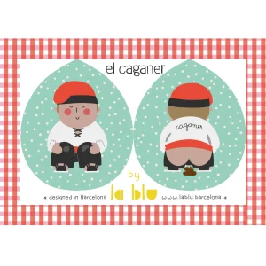 Caganer para colgar al árbol - Panel para cortar y coser