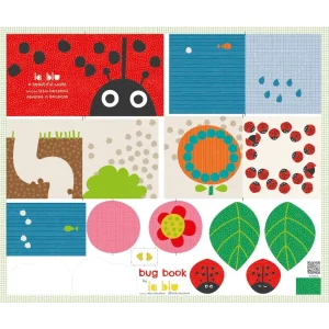 The Bug Book - Cuento de la Mariquita - Panel para cortar y coser