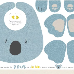 Kit Babero Bebé Koala