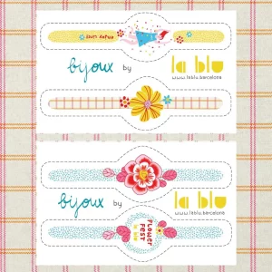 Bijoux Pulseras Celebrate Life - Panel para cortar y coser