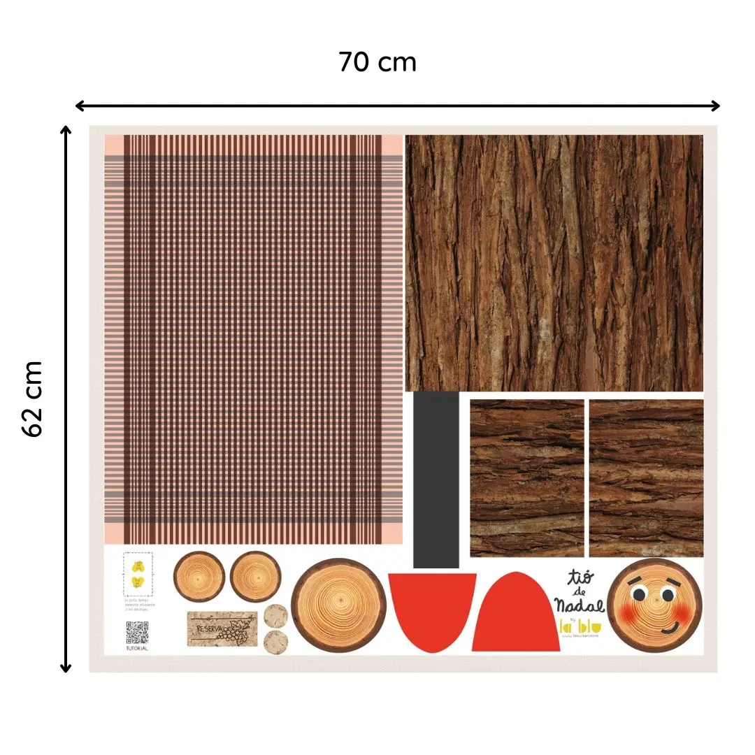 Tió de Nadal - Panel para cortar y coser - Imagen 4