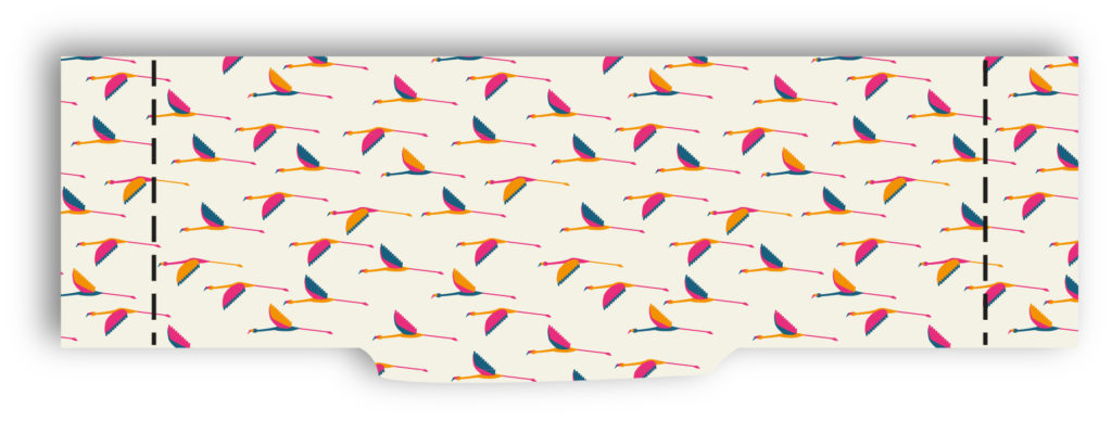 Pespunte lateral de la almohada del Ninu