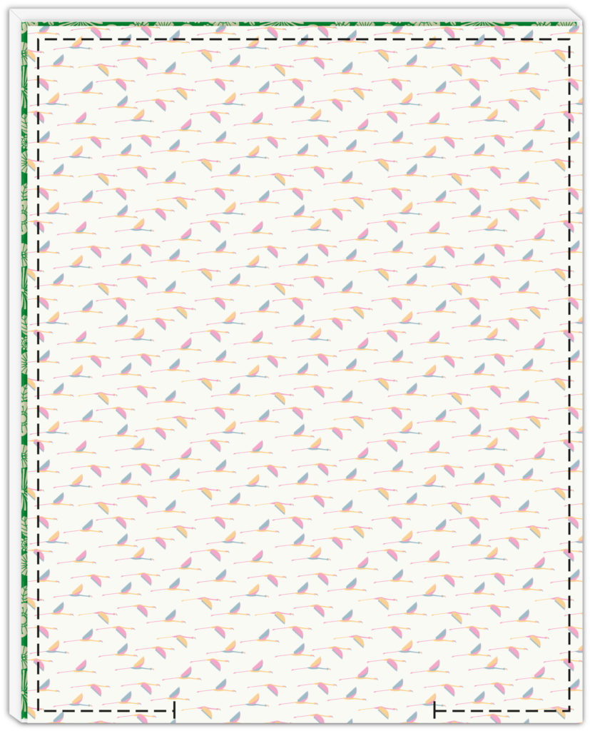 Quilt del Ninu con la guata recortada