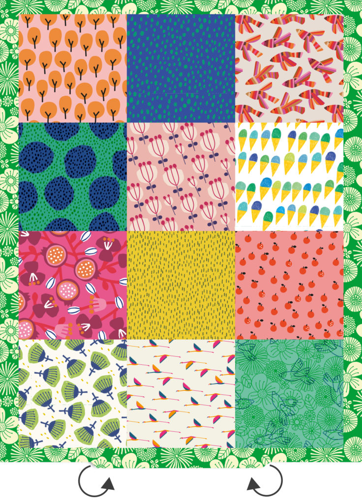Cerrar la abertura del quilt del Ninu con costura invisible