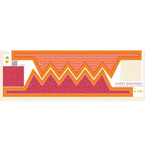 Happy Birthday Corona Cumpleaños Pink - Panel para cortar y coser